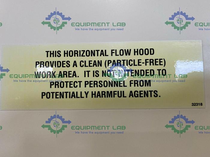 Used Baker  EdgeGARD 6 Foot Horizontal Laminar Flow Clean Bench Hood 115V