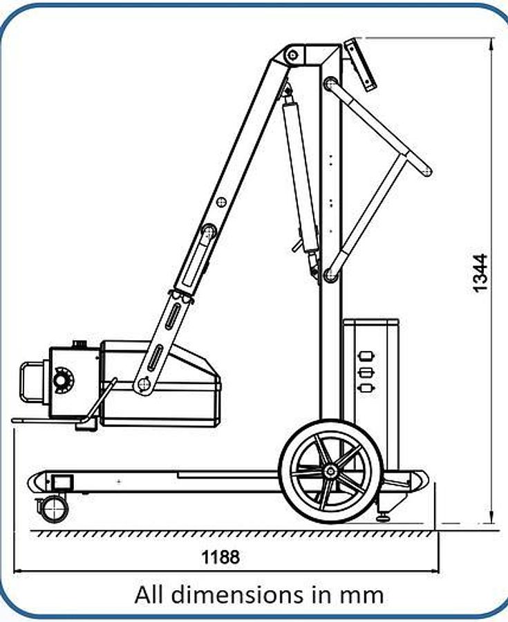 Rayos X portátil SKANRAY SKANMOBILE