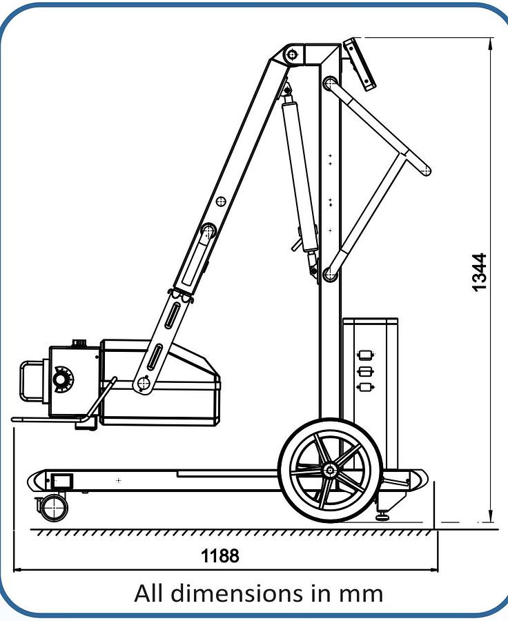 Rayos X portátil SKANRAY SKANMOBILE