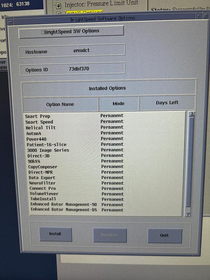 Refurbished Tomógrafo GE (General Electric) BrightSpeed 16