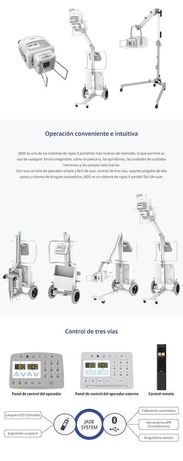 Rayos X Portátil DRGEM JADE