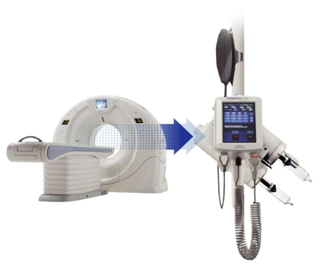 Refurbished Inyector de Medio de Contraste Bracco EmpowerCTA+ Doble Cabezal