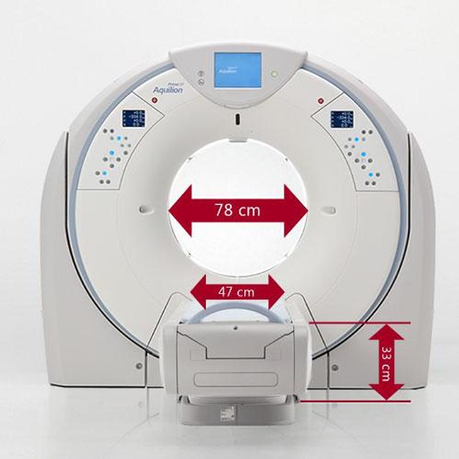 Reformado Tomógrafo TOSHIBA Aquilion PRIME de 160 cortes