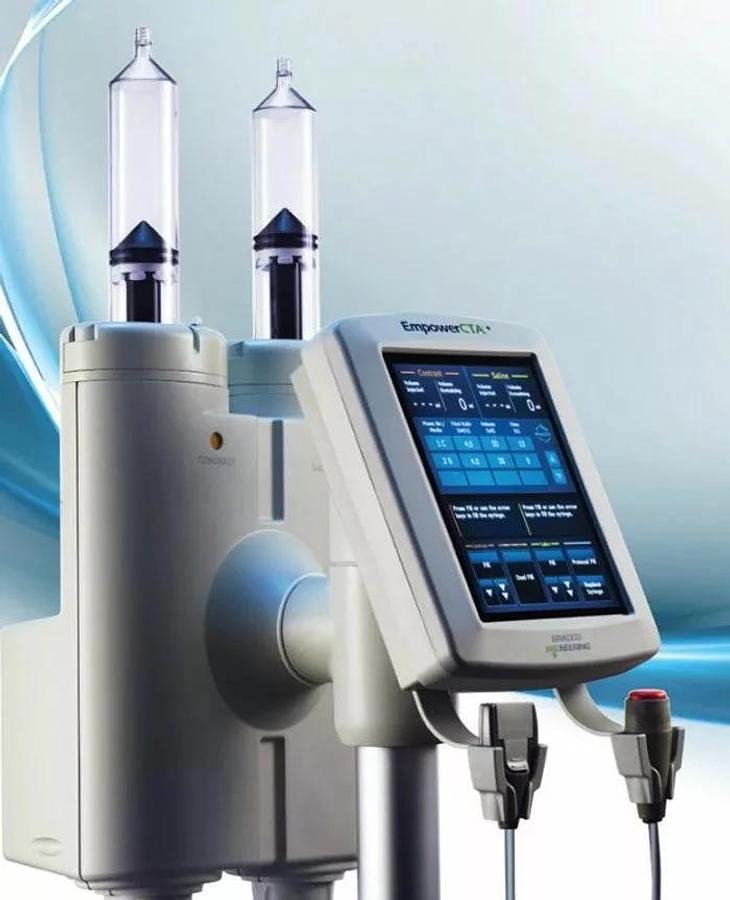 Inyector de Medio de Contraste Bracco EmpowerCTA+ Doble Cabezal