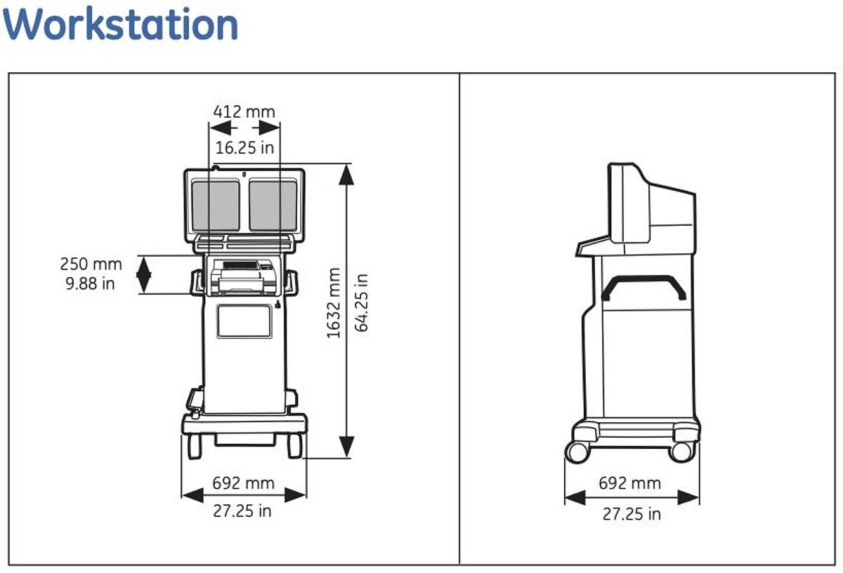 Used 2009 General Electric (GE) OEC 9800 Plus