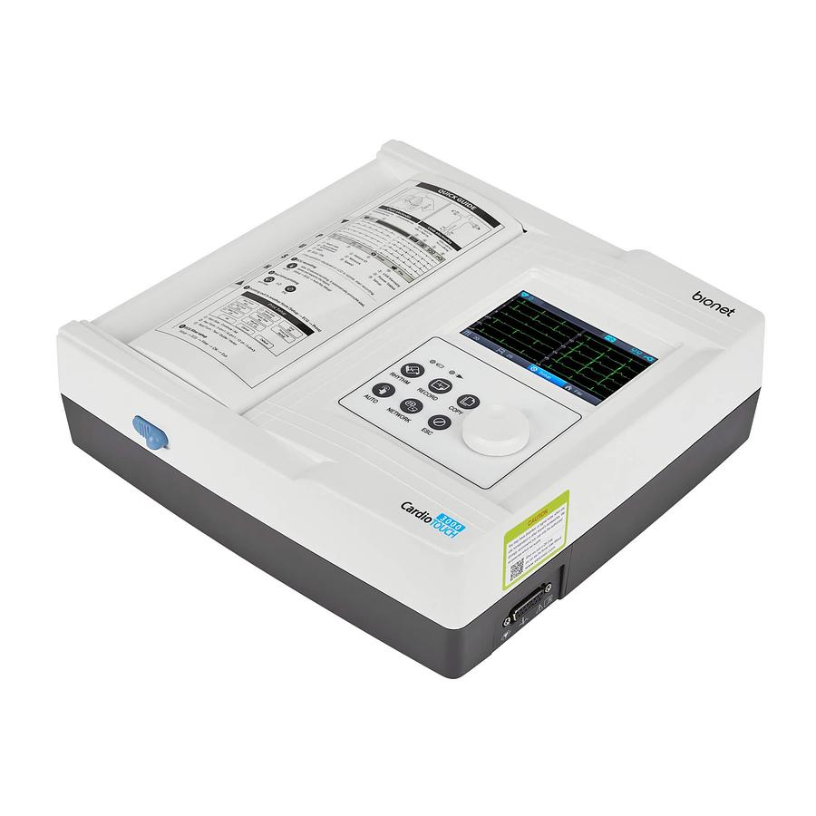 Electrocardiógrafo Interpretativo Bionet CardioTouch 3000 de 12 Canales | IDIMADI Electrocardiograma