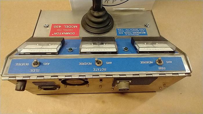 Used BOWMAN BTM dominator manual servo motor control for modal 430 #1 GH119