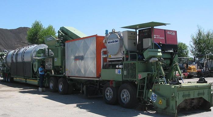 Usato Impianto Gruppo Semovente MARINI A.R.T. 220 per asfalto di recupero