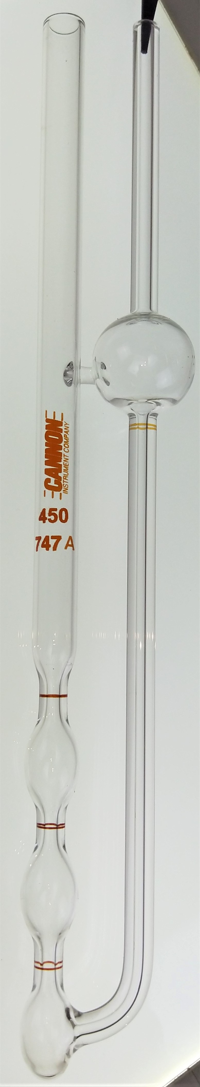 New Open Box Cannon-Fenske CFOC-450 (9721-F77) Certified Opaque Viscometer Tube - Size 450