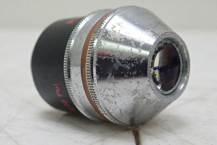 Used Zeiss 460118-9902 Plan 2,5/0,08 2.5/0.08 Pol 160/- Microscope Objective