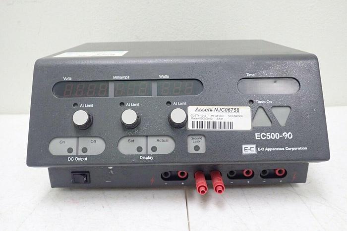 Used E-C Apparatus Corporation EC500-90 Power Supply