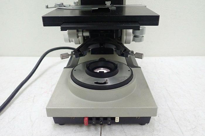 Used Bausch & Lomb 31-32-14 Balplan Microscope with (2) 10X WF Eyepieces