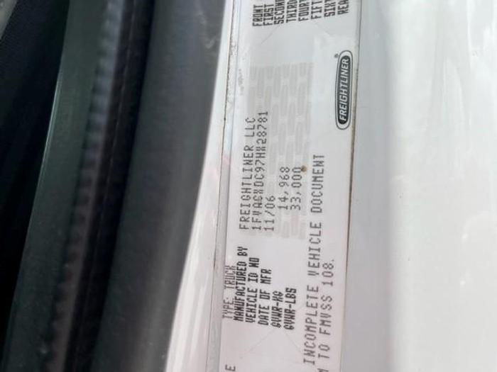 Used Altec AA755L 60ft Bucket Boom on 2007 Freightliner M2-106 Reg Cab Utility Truck - C28781