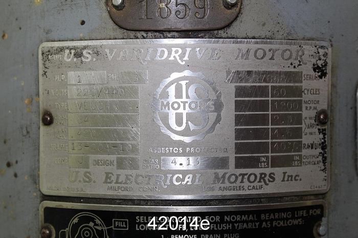 Used John Waldron Co. Protolab Calender #42014