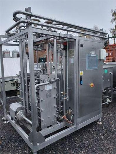 Used 2011 1,000 Litre Per Hour Skid Mounted Cream Pasteuriser