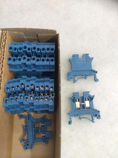 1400 Durchgangsklemmen, Reihenklemmen + Zubehör, , neu -70%