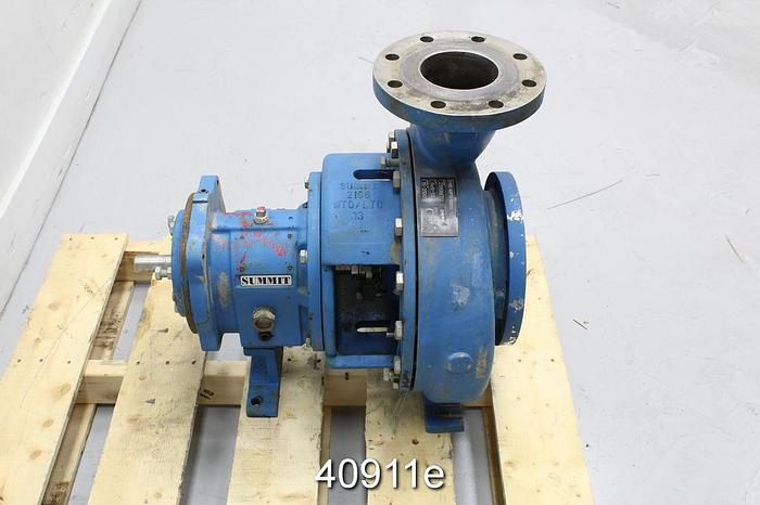 Used Rueck 2196 MTO 4x6x13, SS Casing, 6-Vane SS Impeller #40911