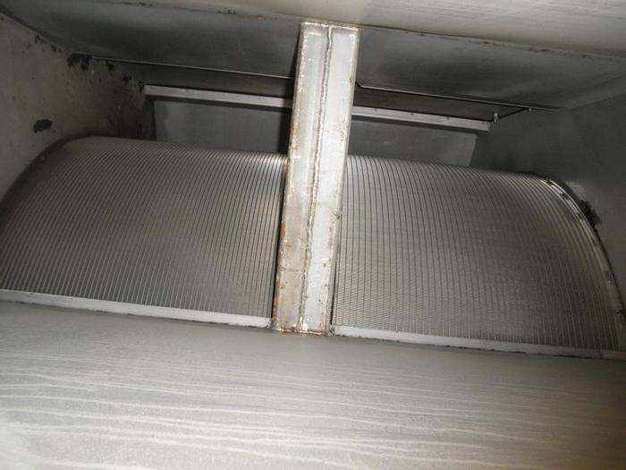 Used Screen, Parabolic, 24", 316 Stainless Steel, Twin, Andritz, Pressure #S739351