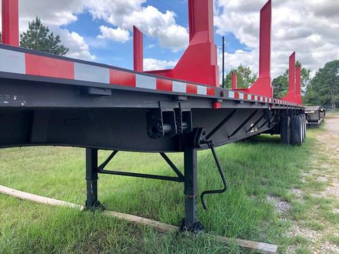 Used 2007 Lufkin Featherlite Tri-Axle 48' Flatbed