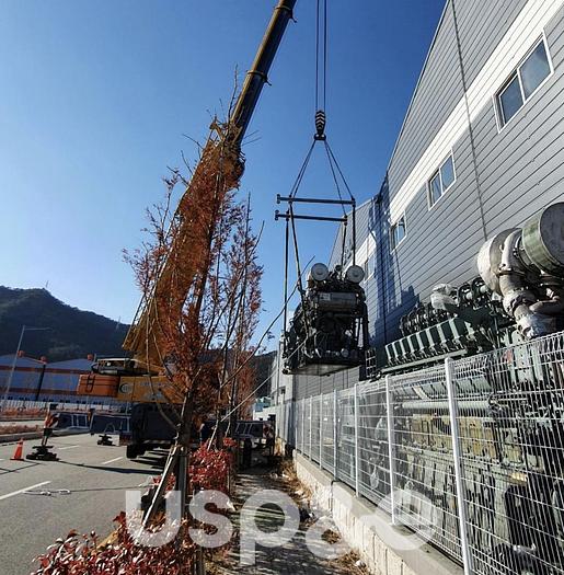 Used 5.7 MW 2004 Used Niigata 18V22AG Natural Gas Generator Sets