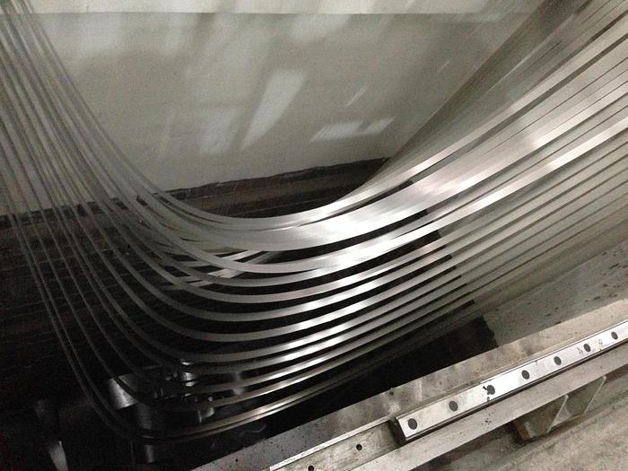 Used F&P 1850x4mm Slitting + Packaging Line (New) #4344