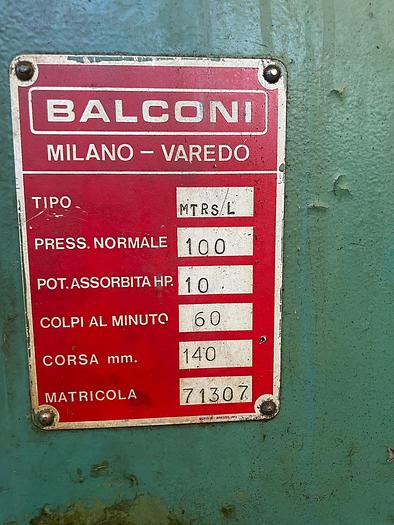 Usato Balconi 100 ton