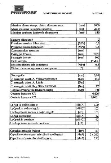 Usato OMERA ROSS 400 TON