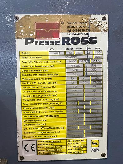 Usato OMERA ROSS 400 TON