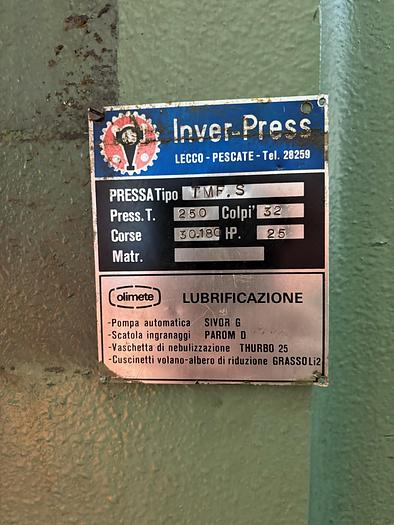 Usato InverPress 250 ton