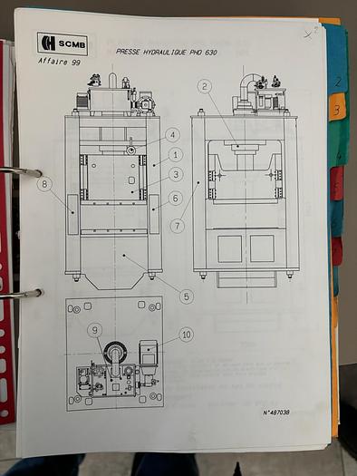 Used SCMB-SCHULER 630 TON
