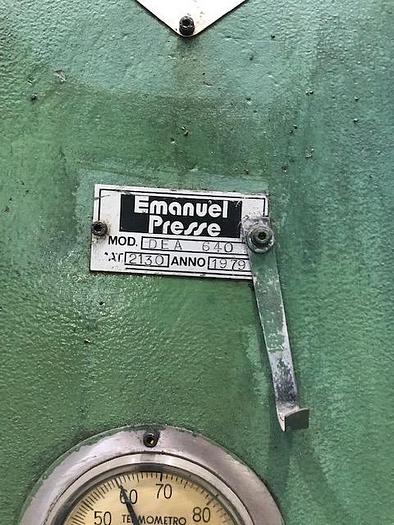 Usato EMANUEL 640 ton