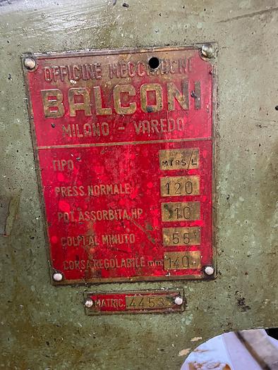 Usato BALCONI 120 ton