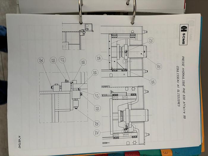 Used SCMB-SCHULER 630 TON