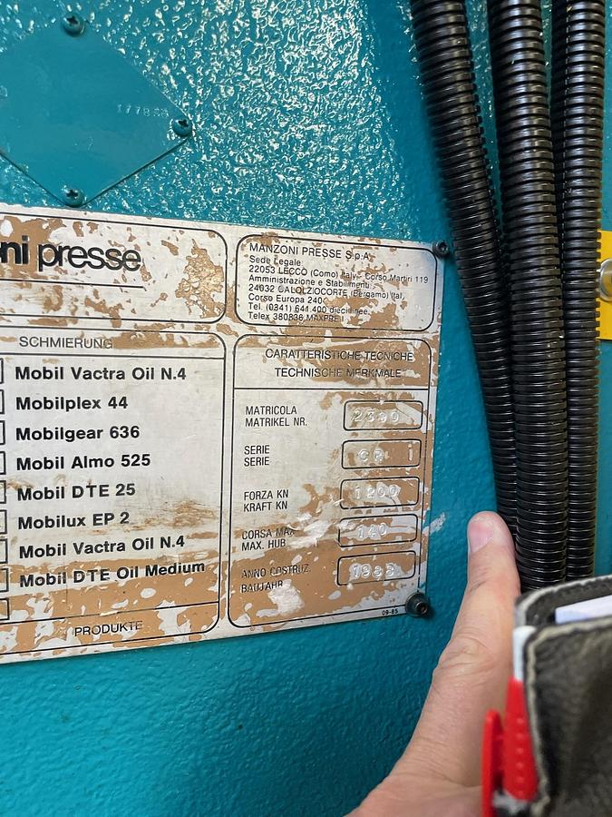 Ricondizionato MANZONI CR 130