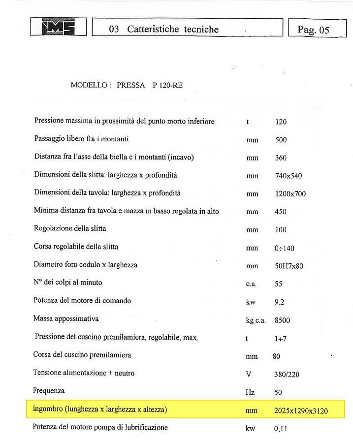 Usato 1999 IMS