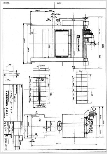 Usato Ambrogio Galli 160 ton
