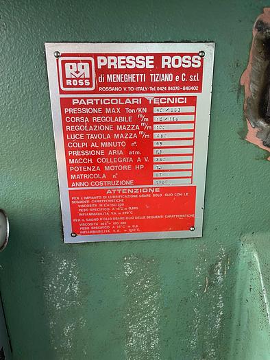 Used ROSS 90TON