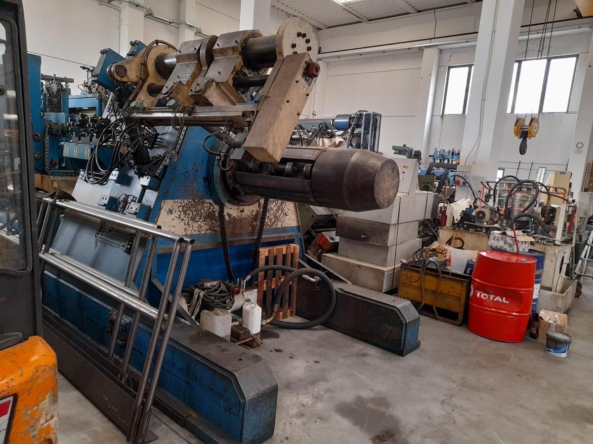 Usato Linea di svolgitura e raddrizzatura BRETT 650x7