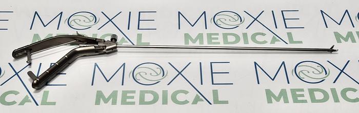 Used Codman 30-8500 Titanium Castaneda Vascular Forceps 6", 1x2 Serrated Tips