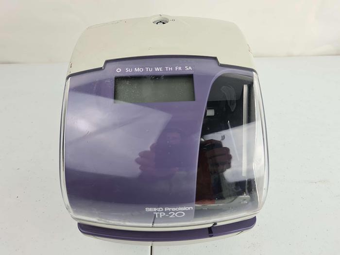 Used Seiko Precision TP-20 Date and Time Stamp