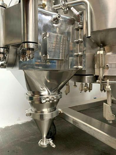 Used Charles Thompson 585 Liter Nutsche Agitated Filter Dryer w/ Spares 0.58 m3