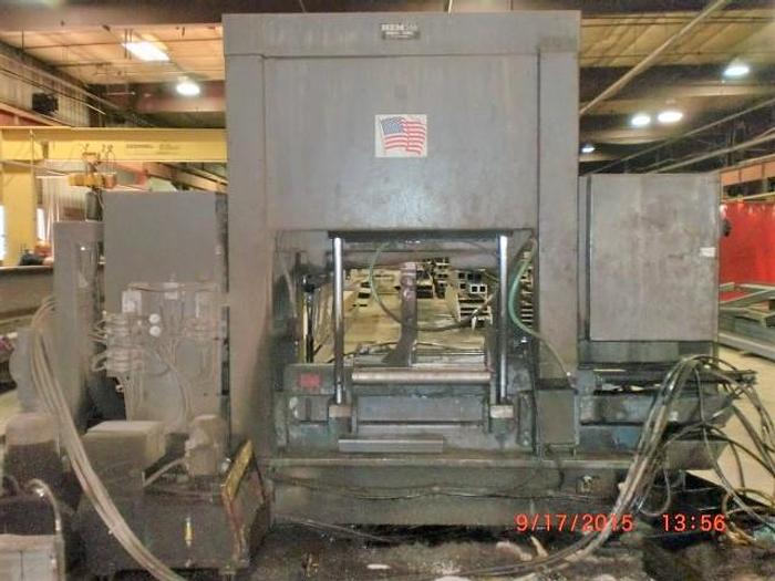 Used 2001 Hem Saw 18" x 27" Double Column Semi-Auto Saw WF130HM-DC