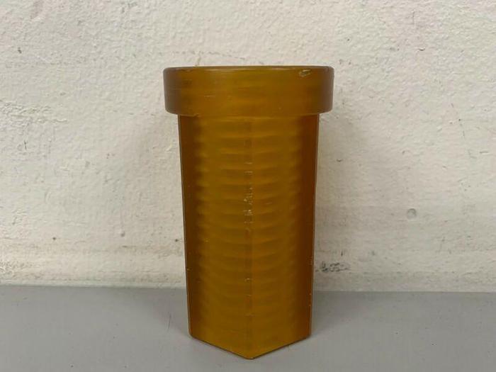 Used Cuno 3" x 1.5" Threaded Filter House Caps