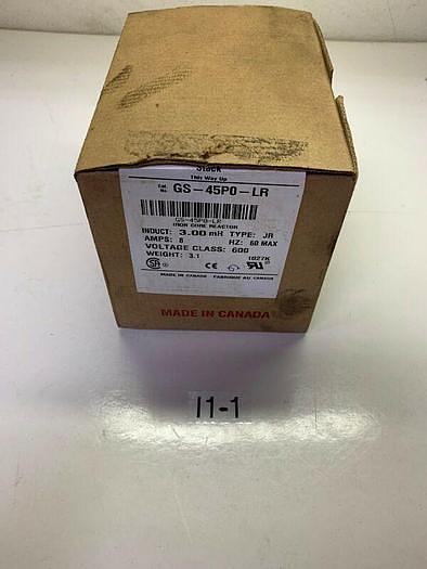 New AUTOMATION DIRECT Iron Core Reactor 600V Cat No. GS-45P0-LR Warranty
