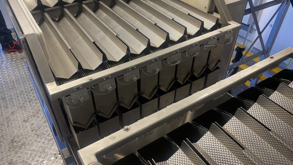 Used Manter weighing and Jasa packing line