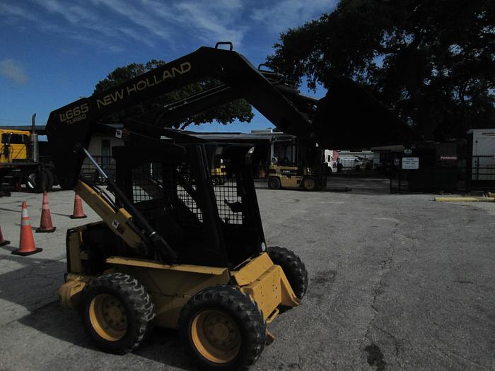 Used 1996 New Holland LX 665 Turbo Skid Steer
