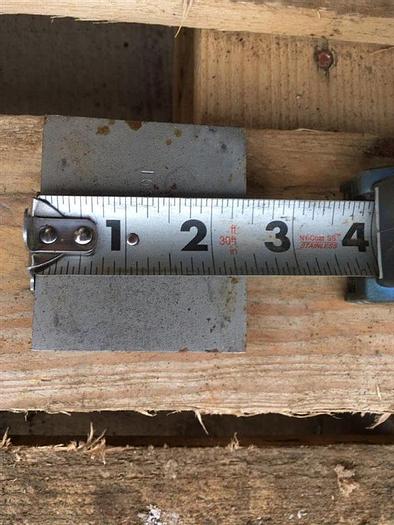 Used Lot of Die Inserts Approximately 2-11/16" Square