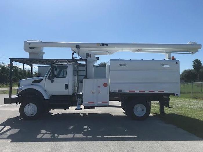 Used 2012 International 7300 4x4 Altec LRV58 63ft Forestry Truck - C50013