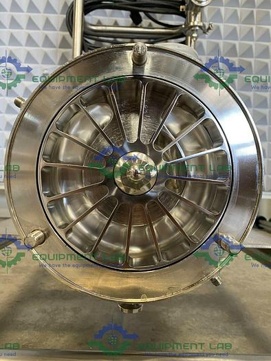 Used Fristam FZX2100 Centrifugal Pump on Stainless Steel Rolling Cart w/ Controller