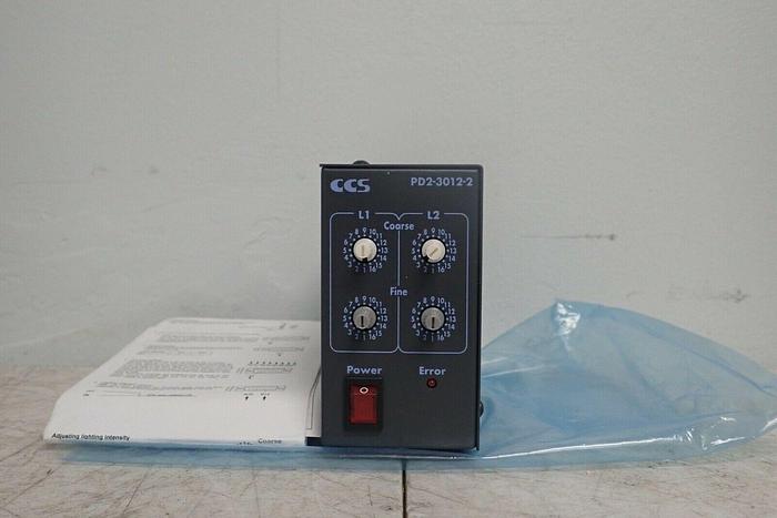 Used CCS PD2-3012-2 2-Channel LED Control Unit with Manual - NEW 81159785772